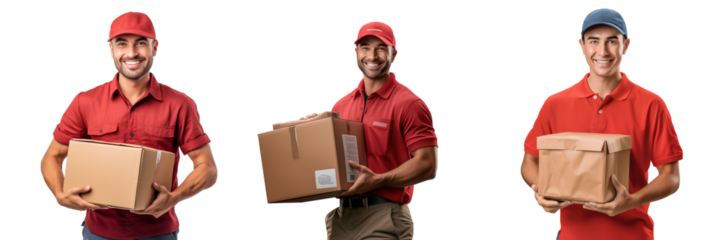 Parcel delivery man