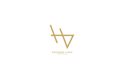 HV, VH, H, V, Abstract Letters Logo Monogram