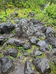 Volcanic rock in costa rica
