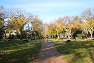 Autumn At Old Glenora, Edmonton, Alberta