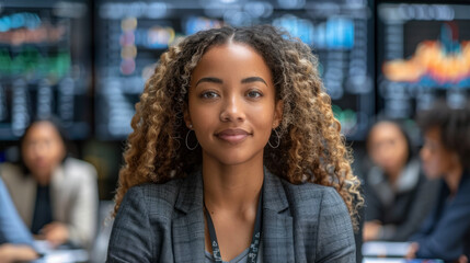 Young professional business woman