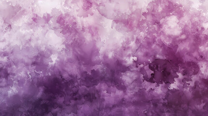 Abstract purple watercolor background with clouds, and dreamy pastel tones for cover, wallpaper,...