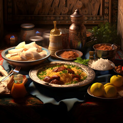 Healthy food, food for Ramadan