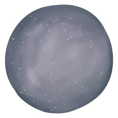 Spherical Watercolor Gray Icon
