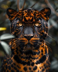 a close up image of a Panther, nature photography, generated with AI