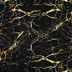 black Portoro marble with golden veins. Black golden natural texture of marbl. abstract black, white, gold and yellow marbel. hi gloss texture of marble stone for digital wall tiles design.
