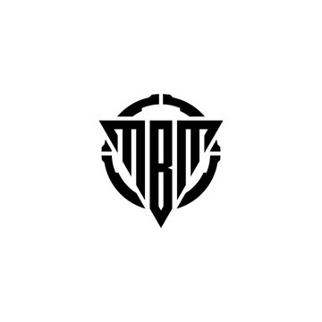 a black and white logo featuring a shield with a stylized monogram in the center, suitable for branding, business, or marketing materials