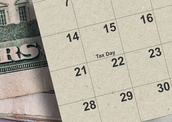 Income Taxes due on April 15th 2024. 