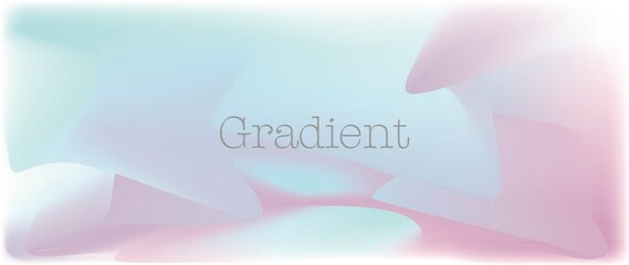 Gradient background. Abstract drawing. Blue and purple illustration. Suitable as a background for an inscription, picture or image. Can be used as a frame..