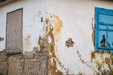 An old building from the 40s in Ukraine that is collapsing