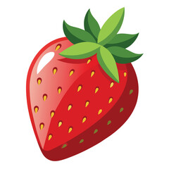 strawberry vector illustration and artwork