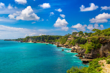 Rocky coast on Bali