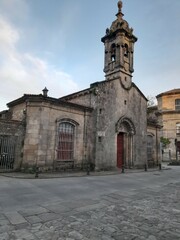 Fototapeta na wymiar Iglesia de San Fiz de Solovio en Santiago de Compostela, Galicia
