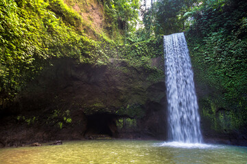 Tibumana waterfall in Bali - 749635584