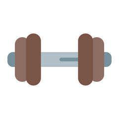 This is the Dumbbell icon from the Hotel icon collection with an Color style