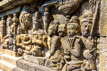 Borobudur temple Java - 749642132