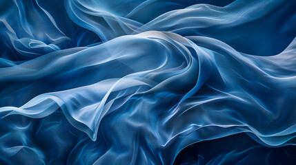 abstract blue wave for  background