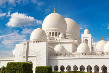 Naklejka premium Sheikh Zayed Grand Mosque in Abu Dhabi