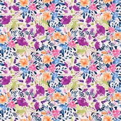 Decorative art that uses various motifs to create textiles, wallpaper, ceramics, furniture and even body paint.