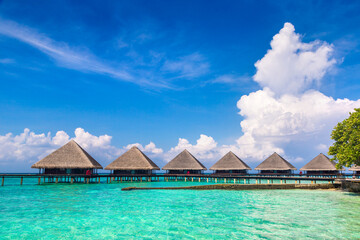 Water Villas (Bungalows) in the Maldives - 749651140