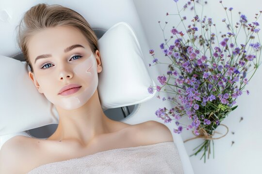 Beauty Face Evening Primrose Oil Aloe Vera. Natural organic Skincare products: Skincare philosophy lotion, moisture Soothing gel, Cystic acne serum and blank cream tube Fragrance free jar pot