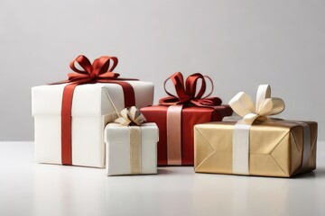 Fototapeta premium gift box with ribbon