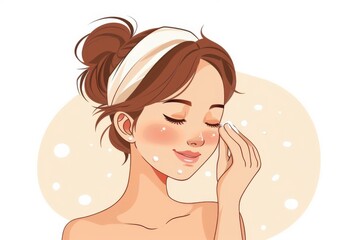 Beauty Face Tea tree skincare Aloe Vera. Natural organic Skincare products: Therapeutic cosmetic lotion, moisture Organic ingredients gel, Pearl powder serum and blank cream tube Lip care jar pot