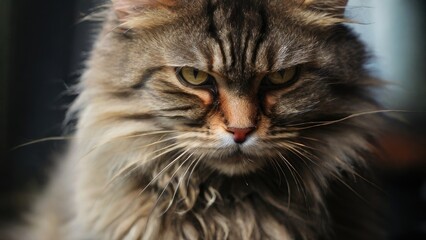 Fototapeta premium portrait of a cat