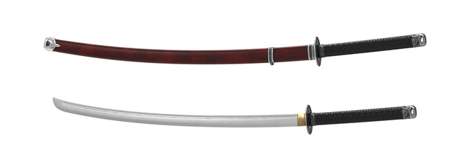 Kantana sword or A samurai katana sword.