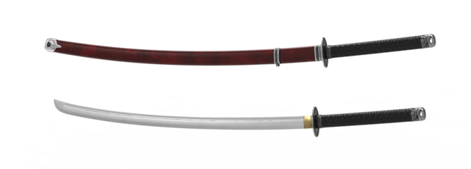 Kantana sword or A samurai katana sword.