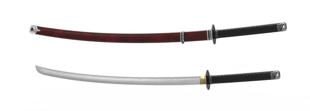 Kantana sword or A samurai katana sword.