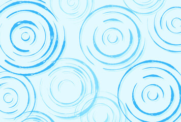 背景イラスト_波紋