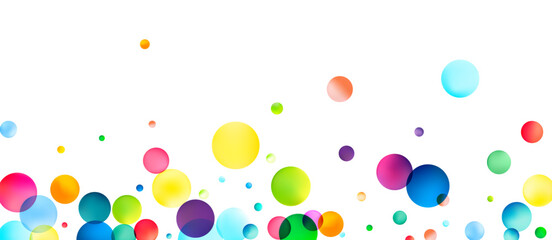 Colorful Spheres Floating © Vjom