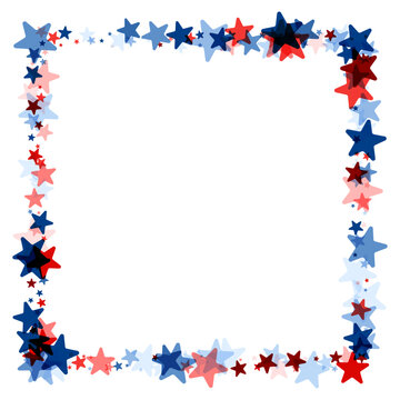 Patriotic Star Frame