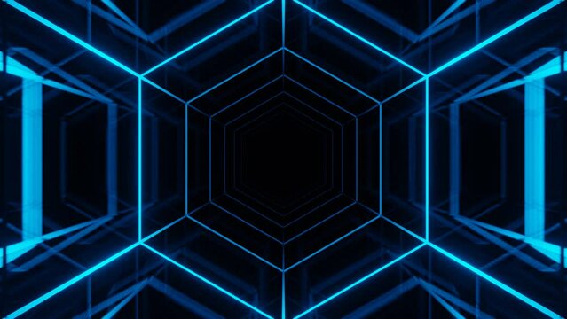 vj loop 3d tunnel dj background visual