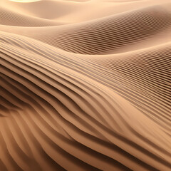 Fototapeta na wymiar Abstract patterns formed by sand dunes in the desert