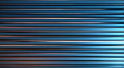 Fototapeta premium Abstract blue gradient technology metallic surface wave mesh background from Generative AI