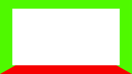 colorful card design, custom card designed, red and green frame,  red and green backgrounds, rectangle backgrounds