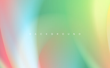 Beautiful green gradient colorful blur background design