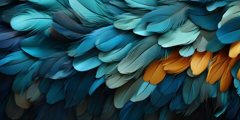 abstract feather pattern texture, cool colours