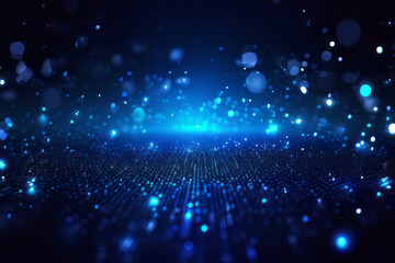 blue lights loop light particle 