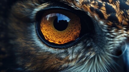 Eagle's Eye Photo of very sharp simplicity