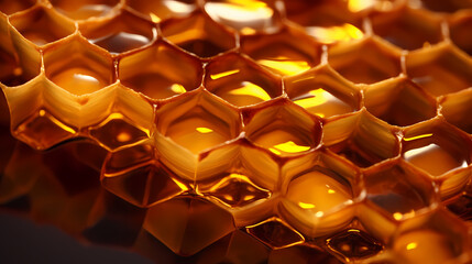 Obraz premium honeycomb, sweet honey
