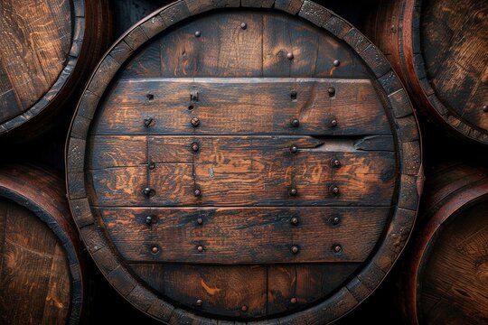 background of barrel shape, free, empty, space. High quality photo