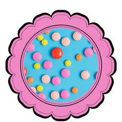 easter card with eggs © betania