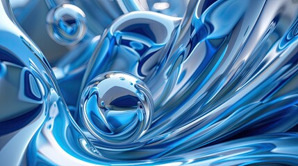 modern abstract wavy 3d background and wallpaper