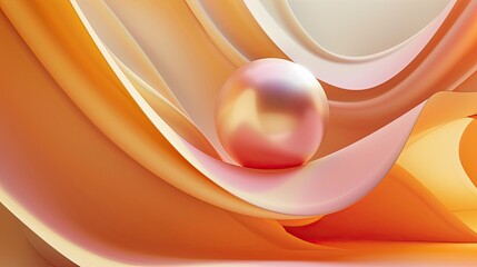 Fototapeta premium modern abstract wavy 3d background and wallpaper