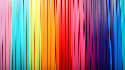Obraz premium Empty rainbow colored striped background