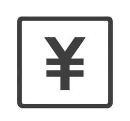 シンプルな黒色の円マーク