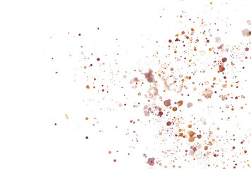 背景素材_水彩スパッタリング_茶色